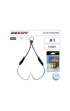 Decoy Dj-88 Twin Pike Çiftli Asist İğnesi 1 3 Adet Decoy Dj-88 Twin Pike Çiftli Asist İğnesi 1 3 Adet
