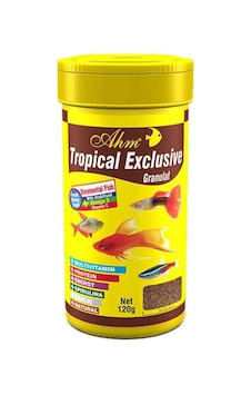 Ahm Tropical Exclusive Granulat 250 Ml Balık Yemi Ahm Tropical Exclusive Granulat 250 Ml Balık Yemi