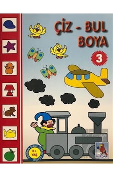 Çiz - Bul Boya 3 Nurdan Yayınları - Nurdan Yayınları Çiz - Bul Boya 3 Nurdan Yayınları - Nurdan Yayınları