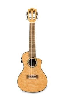 Lanikai Qm-nacec Quilted Maple Concert Preamp Elektro Ukulele Lanikai Qm-nacec Quilted Maple Concert Preamp Elektro Ukulele