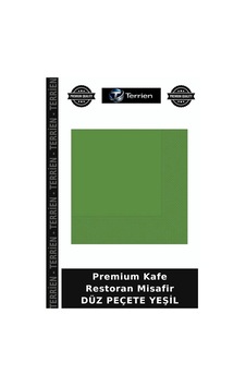 Premium Kafe Restoran Misafir Düz Peçete Yeşil Premium Kafe Restoran Misafir Düz Peçete Yeşil