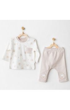 Andywawa 2'li Bebek Takım Ac26153 Bej Andywawa 2'li Bebek Takım Ac26153 Bej