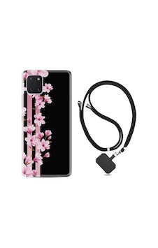 Samsung Samsung Galaxy Uyumlu Note 10 Lite Kılıf Desenli Silikon Boyun Askılı Pink Flowers 3 1393 Samsung Samsung Galaxy Uyumlu Note 10 Lite Kılıf Desenli Silikon Boyun Askılı Pink Flowers 3 1393