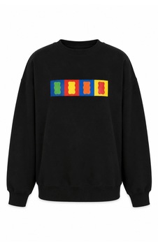 Trender Haribo Siyah Erkek Çocuk Sweatshirt S26b1sw102