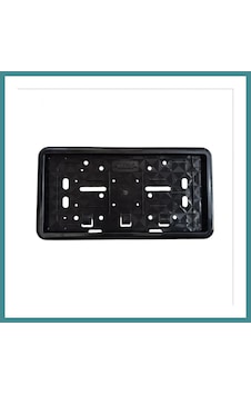 Trendexa Çerçeveli Motosiklet Plakalık Plaka Altlığı Siyah 26x17cm 1 Adet Mac Trendexa Çerçeveli Motosiklet Plakalık Plaka Altlığı Siyah 26x17cm 1 Adet Mac