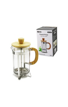 İbico İ22-343 French Press 600 Ml - Cam Gövde, Metal Kafes, Bambu Sap Ve Kapak İbico İ22-343 French Press 600 Ml - Cam Gövde, Metal Kafes, Bambu Sap Ve Kapak