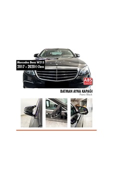 Mercedes W213 2017-2020 E Class Batman Ayna Kapağı Piano Black Mercedes W213 2017-2020 E Class Batman Ayna Kapağı Piano Black