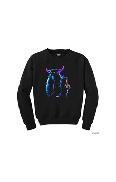 Clash Of Clans Büyücü Ve Pekka Siyah Sweatshirt Clash Of Clans Büyücü Ve Pekka Siyah Sweatshirt