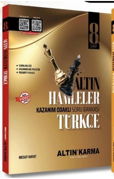Altın Hamleler Kazanım Odaklı Rürkçe Soru Bankası Altın Karma Yayınları Altın Hamleler Kazanım Odaklı Rürkçe Soru Bankası Altın Karma Yayınları