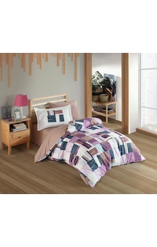 Hobby Tek Kişilik Poplin Nevresim Takımı Dream Bordo Hobby Tek Kişilik Poplin Nevresim Takımı Dream Bordo