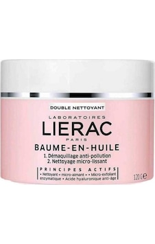 Lierac Double Cleansing Balm-In-Oil Çift Etkili Balsam Yağ Temizleyici 120 G Lierac Double Cleansing Balm-In-Oil Çift Etkili Balsam Yağ Temizleyici 120 G