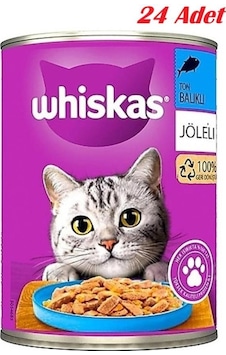 Whiskas Ton Balıklı Konserve 24x400 Gr Whiskas Ton Balıklı Konserve 24x400 Gr
