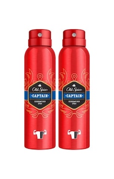 Old Spice Captain Erkek Sprey Deodorant 150 ML x 2 Old Spice Captain Erkek Sprey Deodorant 150 ML x 2