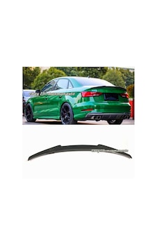 AUDİ A3 2013-2018 SEDAN PLASTİK BOYASIZ YARASA SPOYLER-SPOİLER AUDİ A3 2013-2018 SEDAN PLASTİK BOYASIZ YARASA SPOYLER-SPOİLER
