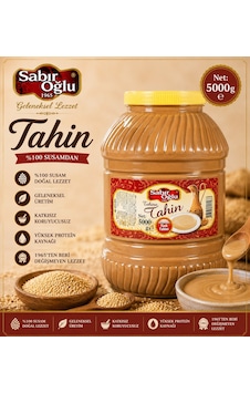 Sabıroğlu Bozkır Tahini 5 KG Sabıroğlu Bozkır Tahini 5 KG
