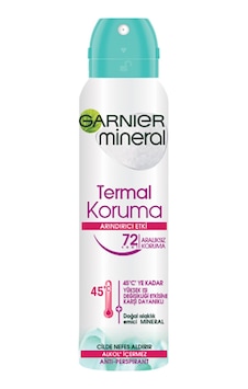 Garnier Mineral Deodorant Termal Koruma Sprey Kadın 150 Ml Garnier Mineral Deodorant Termal Koruma Sprey Kadın 150 Ml