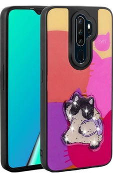 Oppo A9 2020 Kılıf Parlayan Kabartmalı İkonik Figürlü Silikon Kapak Amas Oppo A9 2020 Kılıf Parlayan Kabartmalı İkonik Figürlü Silikon Kapak Amas