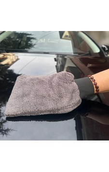 Mikrofiber Oto Yıkama Eldiveni Araç Yıkama Eldiveni Premium Gri Mikrofiber Oto Yıkama Eldiveni Araç Yıkama Eldiveni Premium Gri