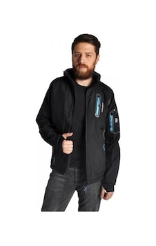 Freecamp Eagle Softshell Ceket (Siyah-Mavi)