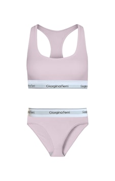 Giorgina Ferri 2 Li Set Kadın Günlük Kullanıma Uygun Spor Bralet + Slip Külot Elsa Giorgina Ferri 2 Li Set Kadın Günlük Kullanıma Uygun Spor Bralet + Slip Külot Elsa