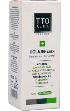Tto Clinic Kolajen Gündüz Bakım Kremi 60ml Tto Clinic Kolajen Gündüz Bakım Kremi 60ml