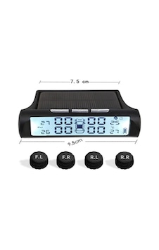 Xetec Tpms External Ekranlı Kablosuz Dahili Pilli. Güneş Enerjili Xetec Tpms External Ekranlı Kablosuz Dahili Pilli. Güneş Enerjili