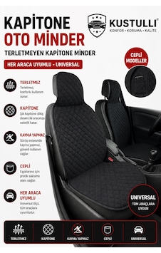 2'li Pilot Kapitone Terletmeyen Oto Koltuk Minder Cepli Model Siyah 1 2'li Pilot Kapitone Terletmeyen Oto Koltuk Minder Cepli Model Siyah 1
