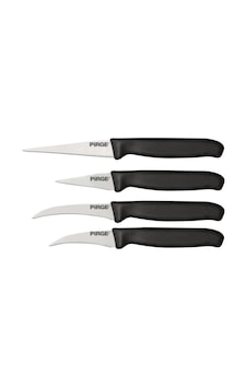 Pirge Dekor Bıçağı Seti Siyah - 41274