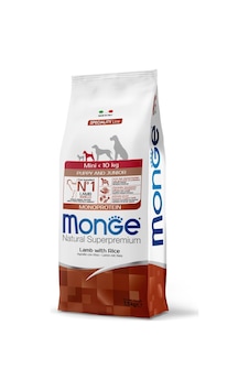 Monge Mini Puppy Junior Tek Proteinli Kuzulu Pirinçli Yavru Köpek Maması 7,5 Kg Monge Mini Puppy Junior Tek Proteinli Kuzulu Pirinçli Yavru Köpek Maması 7,5 Kg
