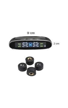 Xetec Tpms External Ekranlı Kablosuz Dahili Pilli Ve Güneş Enerjili Lastik Basınç Sensörü Etp036 9" Xetec Tpms External Ekranlı Kablosuz Dahili Pilli Ve Güneş Enerjili Lastik Basınç Sensörü Etp036 9"