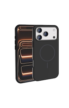 Zore Apple iPhone Uyumlu 17 Pro Max Kılıf M-safe Şarj Özellikli Metal Kamera Çerçeveli Edi Silikon Kapak Siyah Zore Apple iPhone Uyumlu 17 Pro Max Kılıf M-safe Şarj Özellikli Metal Kamera Çerçeveli Edi Silikon Kapak Siyah