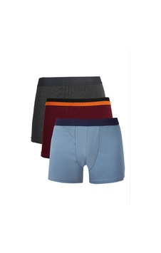 İbrahim Burak Etiler Collection Moda Çizgi Erkek Penye 3'lü Boxer 40093 Çok Renkli İbrahim Burak Etiler Collection Moda Çizgi Erkek Penye 3'lü Boxer 40093 Çok Renkli