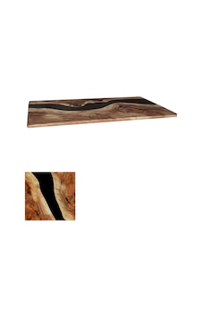 Werzalit, Allzalit Veya Wermodin Masa Tablası 70x120 - Epoxy Çok Renkli