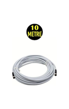 RG6 U4 Full HD 3D 4K Anten TV Çanak Uydu LNB Kablosu 10 M RG6 U4 Full HD 3D 4K Anten TV Çanak Uydu LNB Kablosu 10 M