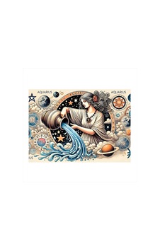 Kova Burcu Ve Astroloji Mdf Tablo Kova Burcu Ve Astroloji Mdf Tablo