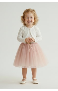 Mnk Baby & Kids Triko Bolerolu Bel Çiçekli Kız Bebek Elbise M00773 Koyu Pembe Mnk Baby & Kids Triko Bolerolu Bel Çiçekli Kız Bebek Elbise M00773 Koyu Pembe