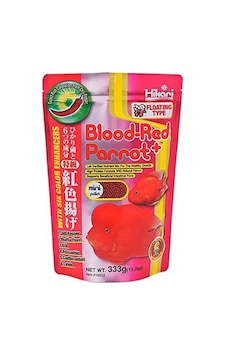 Hikari Blood Red-Parrot Plus Mini 50 G Açık