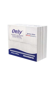 Only Garson Katlama Peçete Beyaz 100 Adet 40 x 40 CM Only Garson Katlama Peçete Beyaz 100 Adet 40 x 40 CM