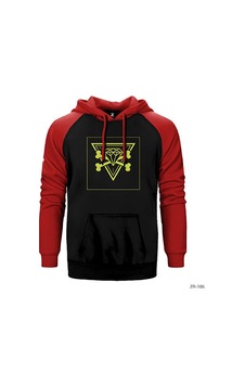 Kesha Kırmızı Renk Reglan Kol Sweatshirt / Hoodie Kesha Kırmızı Renk Reglan Kol Sweatshirt / Hoodie