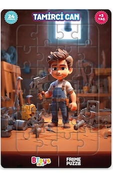 Btoys Kıds 24 Parça Puzzle Tamirci Can Btoys Kıds 24 Parça Puzzle Tamirci Can