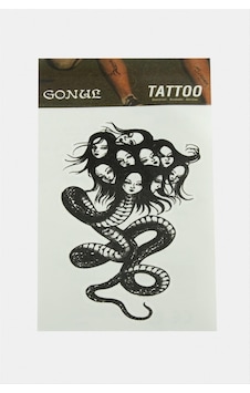 Yılan Tattoo Dövme Sticker Yılan Tattoo Dövme Sticker