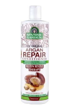 Spanish Garden Organik Argan Ve Omega Yağı Onarıcı Saç Kremi 450 Ml Spanish Garden Organik Argan Ve Omega Yağı Onarıcı Saç Kremi 450 Ml