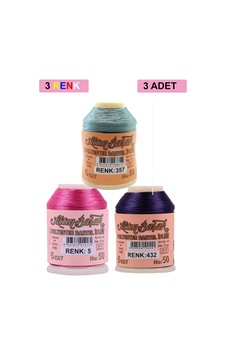 3 Adet Altınbaşak Oya Ve Dantel İpi 20 Gr - Royaleks - No: 005 - 432 - 357 3 Adet Altınbaşak Oya Ve Dantel İpi 20 Gr - Royaleks - No: 005 - 432 - 357