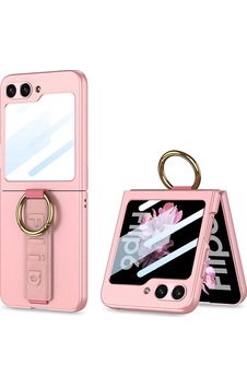 Samsung Uyumlu Galaxy Z Flip 6 Kılıf Kamera Korumalı Yüzüklü Zore Flip Ring Kıpta Kapak Samsung Uyumlu Galaxy Z Flip 6 Kılıf Kamera Korumalı Yüzüklü Zore Flip Ring Kıpta Kapak
