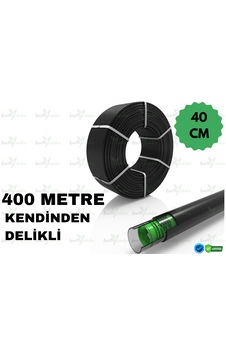 Lovemygarden 400 Metre Kendinden 40cm Delikli Damla Sulama Borusu - Ø16 Mm Lovemygarden 400 Metre Kendinden 40cm Delikli Damla Sulama Borusu - Ø16 Mm
