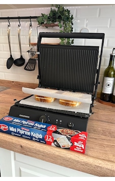 Roll-up Airfry, Tost, Fırın İçin Mini Kesilmiş Pişirme Kağıdı 30x42cm