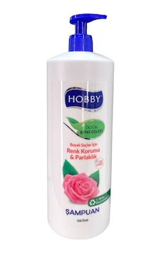 Hobby Gül Özlü Boyalı Saçlar İçin Şampuan 1 L Hobby Gül Özlü Boyalı Saçlar İçin Şampuan 1 L