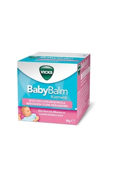 Vıcks Baby Balm Nemlendirici Bebek Bakım Kremi 50 G Vıcks Baby Balm Nemlendirici Bebek Bakım Kremi 50 G