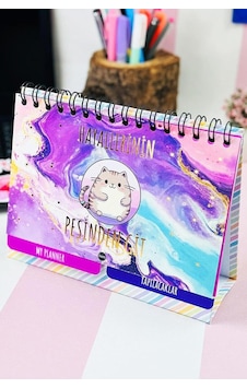 Özel Tasarımlı Yeni Nesil Masa Üstü Planner 2 Sayfa Sticker Hayallerinin Peşinden Git Çok Renkli Özel Tasarımlı Yeni Nesil Masa Üstü Planner 2 Sayfa Sticker Hayallerinin Peşinden Git Çok Renkli