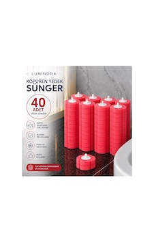 Lavanta Kokulu 40 Adet Köpüren Yedek Sünger Kullan At - Mekanızma Dahil Değildir Gri Gri Lavanta Kokulu 40 Adet Köpüren Yedek Sünger Kullan At - Mekanızma Dahil Değildir Gri Gri